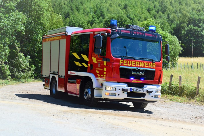 FW-PL: Plettenberger Feuerwehr erhält neues &quot;Mittleres Löschfahrzeug (MLF) für die Löschgruppe Stadtmitte