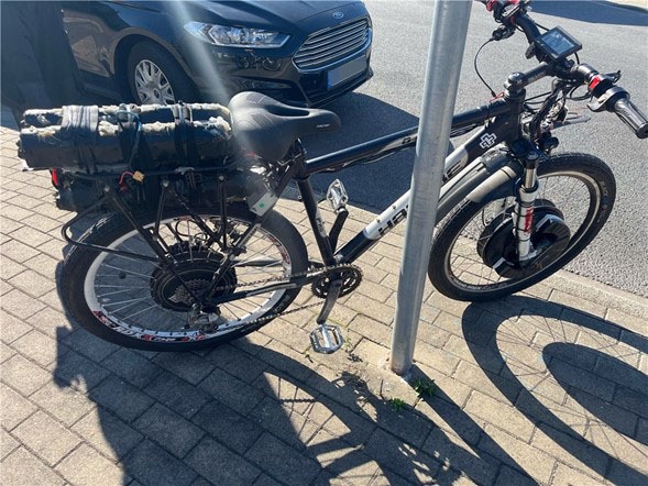 POL-GE: Selbst gebautes E-Bike in Bulmke-Hüllen sichergestellt.