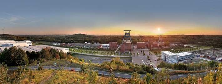 Football fans from Europe visit the champion of structural change in Gelsenkirchen