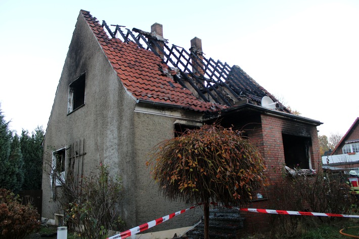 POL-MI: Nach Hausbrand zwei Tote in Ruine aufgefunden