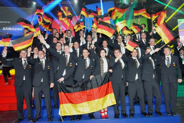 Auf WM-Goldkurs - Größtes Deutsches Berufe-Nationalteam startet bei den WorldSkills Leipzig 2013 (BILD)