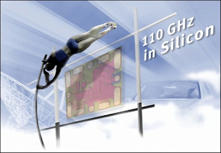 Neuer Weltrekord für Silizium-Chips / Infineon-Forscher präsentieren Bauelemente für intelligentes Auto-Radar