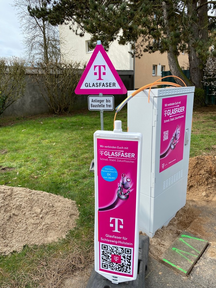 Telekom startet Glasfaserausbau in Tornesch