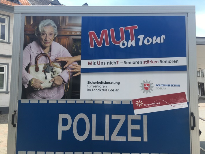 POL-GS: Präventionskampagne &quot;MUT on Tour 2021&quot; startet ab kommenden Montag