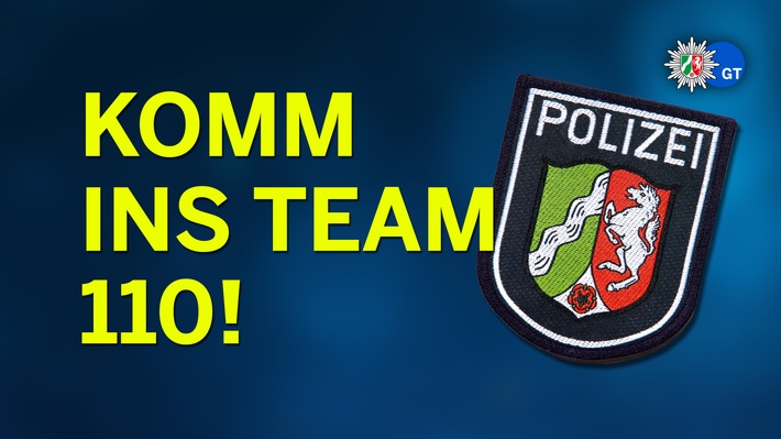 POL-GT: Komm ins Team 110! - Polizei NRW Die Polizei Gütersloh wirbt für Nachwuchs