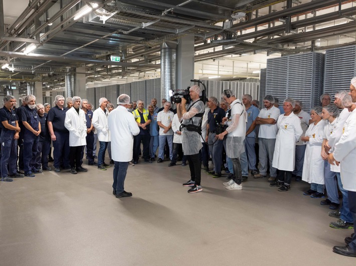 HARIBO: Produktionsstart am neuen Standort in Grafschaft / Nach erfolgreicher Inbetriebnahme ist heute der Produktionsstart am Standort in Grafschaft erfolgt