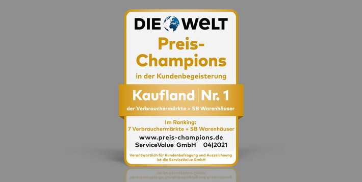 "Preis-Champion": Kaufland ist Branchenbester