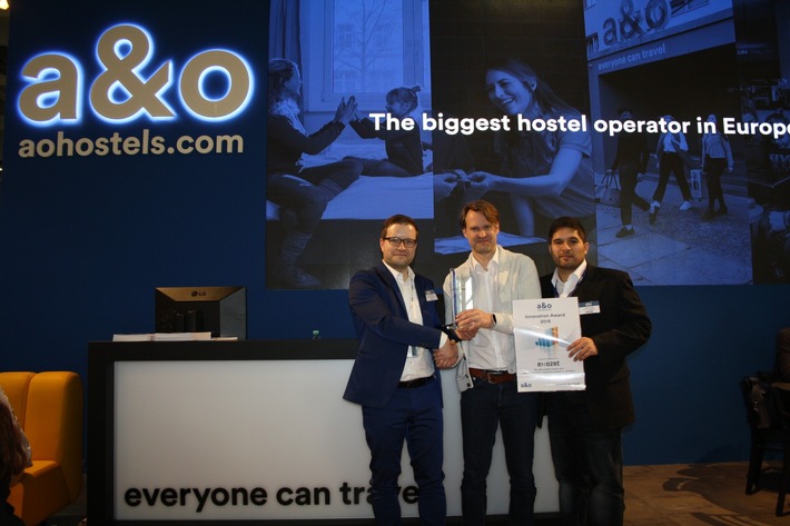 ITB Innovation Award: a&amp;o erste Hostelkette mit Mobile Key