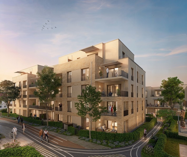 Instone startet Vertrieb für 88 Eigentumswohnungen im neuen Quartier „Kant und Gloria“ in Hofheim am Taunus