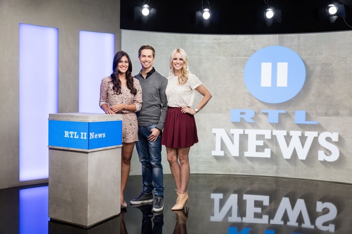 Jung, authentisch, näher dran: "RTL II News" mit neuem Studio, Design und Konzept