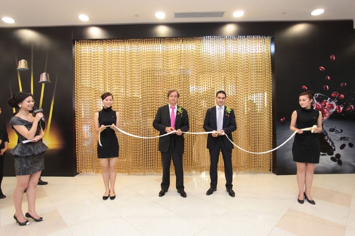 Nespresso opens in Shanghai its 200th boutique worldwide / On-going expansion of its Boutique network in major international cities a major factor in continuing double-digit growth at Nespresso