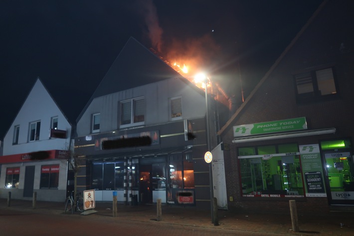 POL-DEL: ++ Brand in Delmenhorster Innenstadt ++