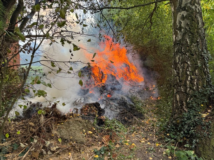 FFW Bergen: Zwei Einsätze für die Ortsfeuerwehr Bergen am Sonntag Nachmittag