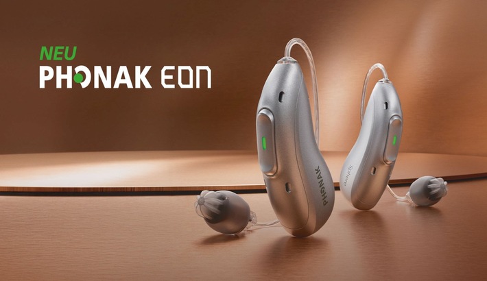 GEERS bringt Phonak EON in die Fachgeschäfte: KI für Gespräche im Lärm und mehr Ruhe im Wind