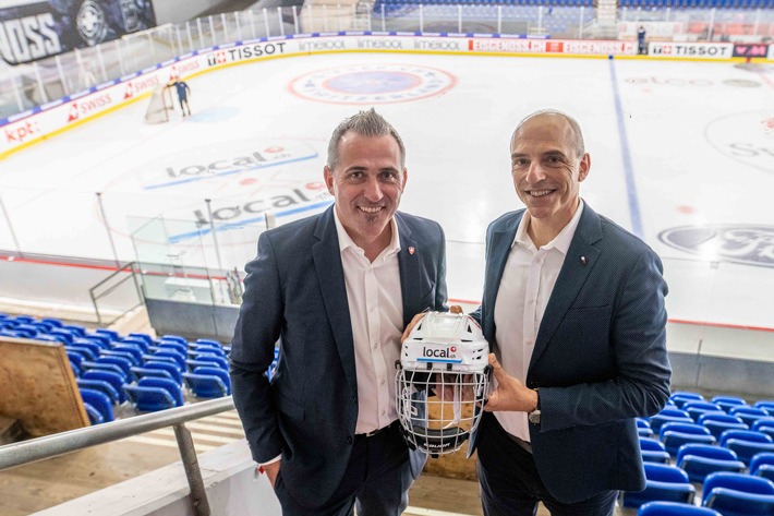 Swiss Ice Hockey et localsearch prolongent et étendent leur partenariat