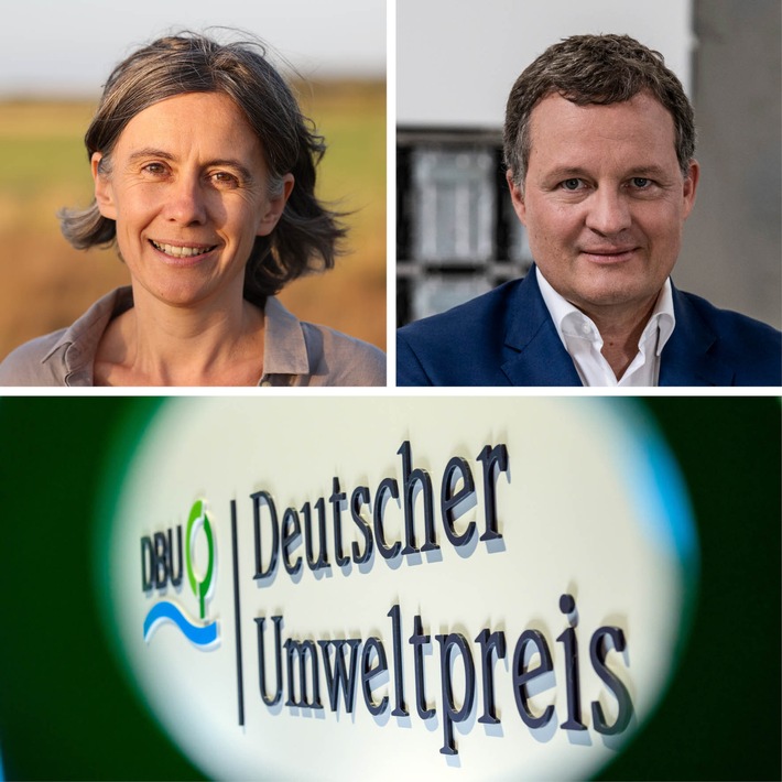 Deutscher Umweltpreis für Praxis-Pioniere / DBU zeichnet Franziska Tanneberger und Thomas Speidel aus