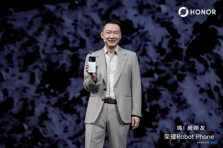 Neues Zeitalter für cineastische Smartphone-Videografie und physische KI: HONOR präsentiert das Robot Phone
