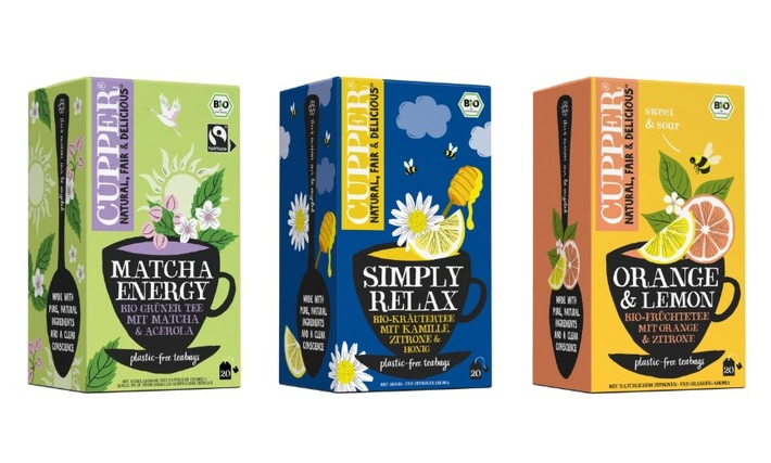Presseinfo: Cupper Teas baut Mood-Tee-Segment aus