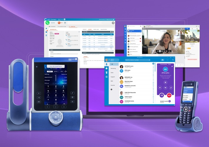 Alcatel-Lucent Enterprise launcht neue Kommunikationsplattform: OmniPCX Enterprise Purple