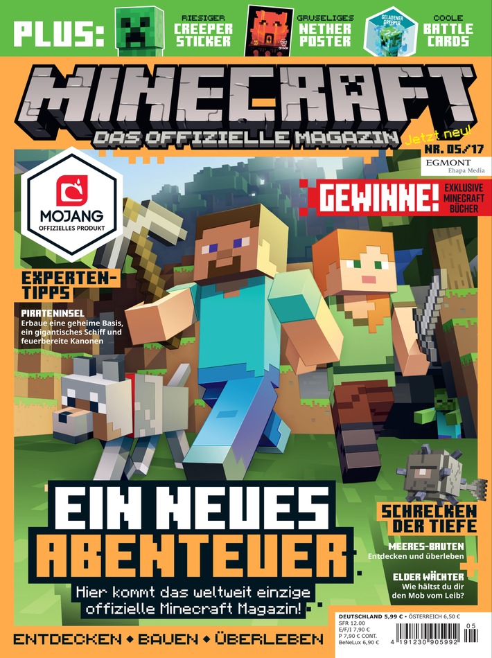 Minecraft - das offizielle Magazin zum erfolgreichsten Spiel der Welt
