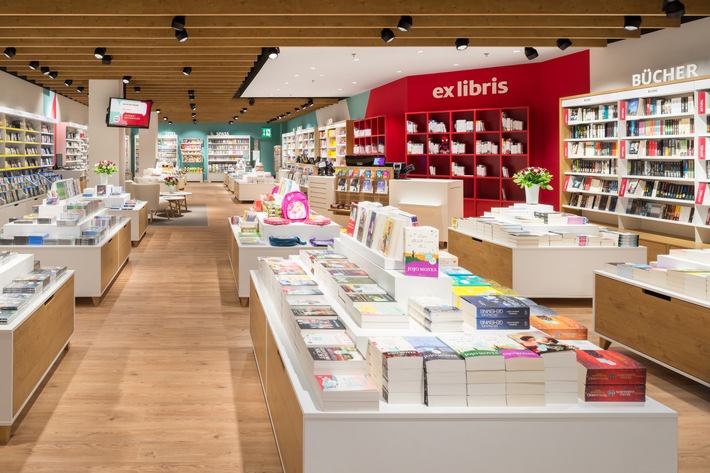 Neues Ladenkonzept für Ex Libris im Glattzentrum