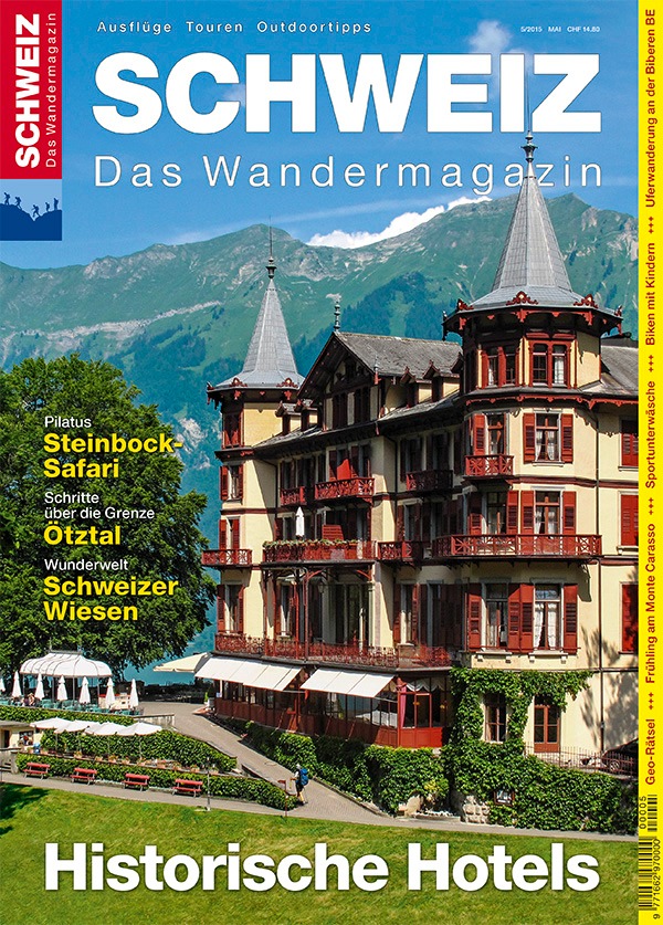 Wandermagazin SCHWEIZ: Die Lust am Reisen