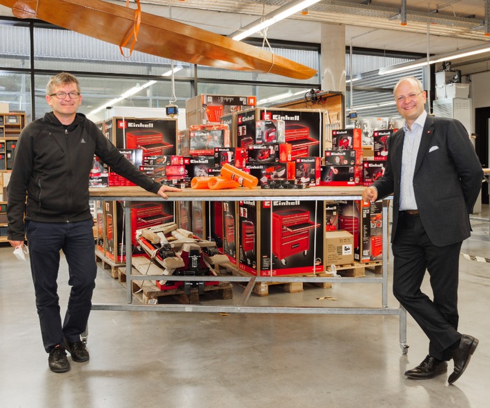 MakerSpace from UnternehmerTUM  to be equipped with tools from Einhell