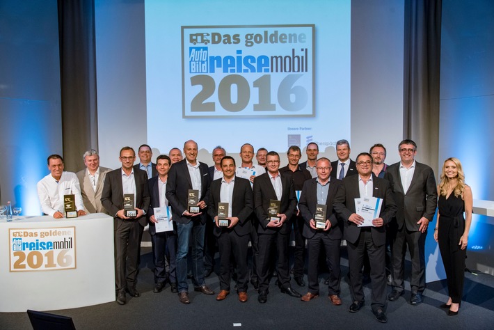 Das sind die Gewinner des GOLDENEN REISEMOBILS 2016