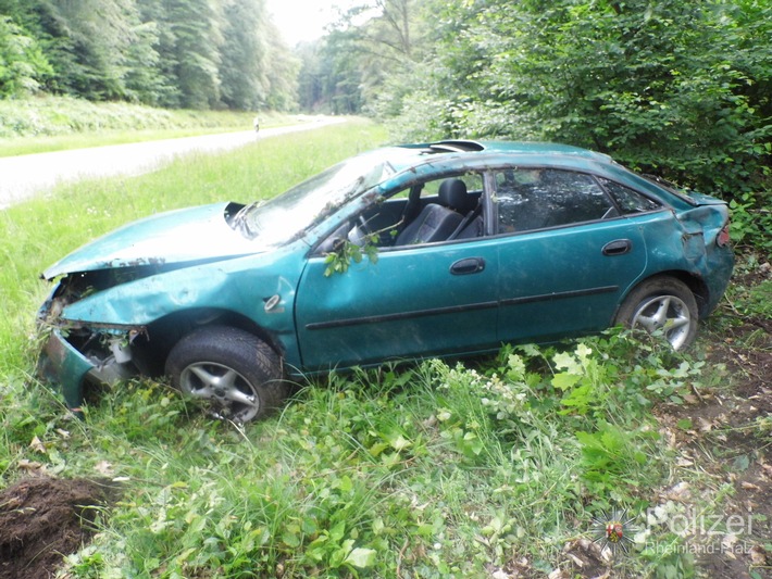 POL-PPWP: Betrunken Unfall gebaut