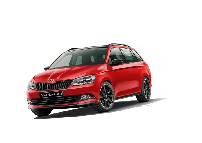 Start frei für besonders sportlich gestylten SKODA Fabia Monte Carlo (FOTO)