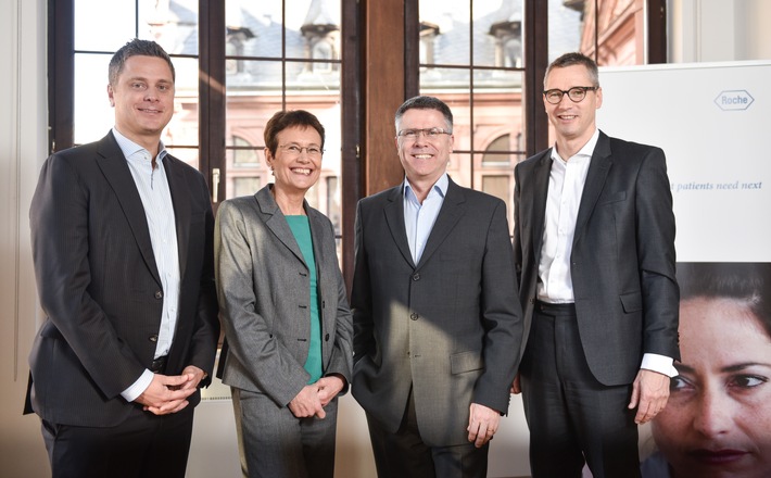 Roche wächst in Deutschland deutlich stärker als der Markt / Konzern investiert 570 Millionen Euro am Standort Deutschland