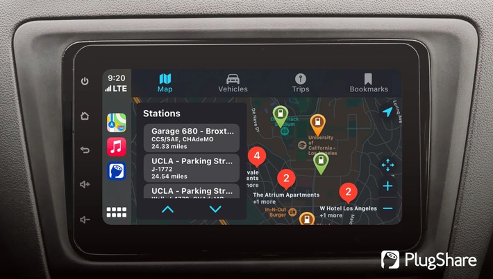 innogy: PlugShare App ist nun mit Apple CarPlay kompatibel