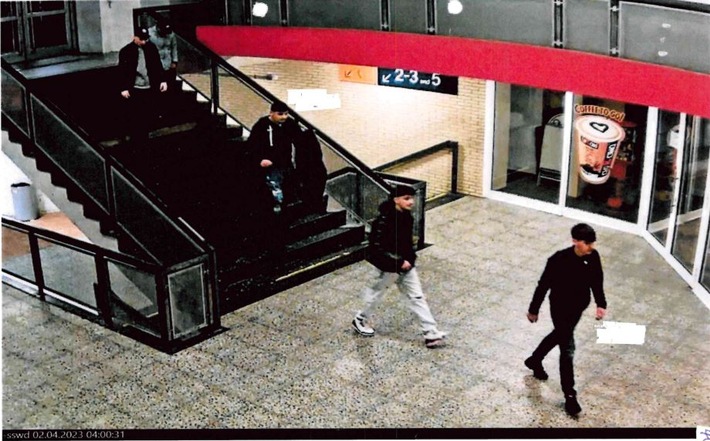 POL-WND: Öffentlichkeitsfahndung nach Tatverdächtigen einer gefährlichen Körperverletzung im Bahnhof St. Wendel vom 02.04.2023