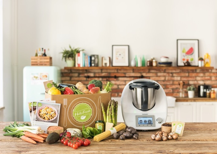 Neues Pilotprojekt: HelloFresh bietet ab sofort auch Kochboxen für Thermomix Köche an / HelloFresh Rezepte wurden auf den Thermomix angepasst