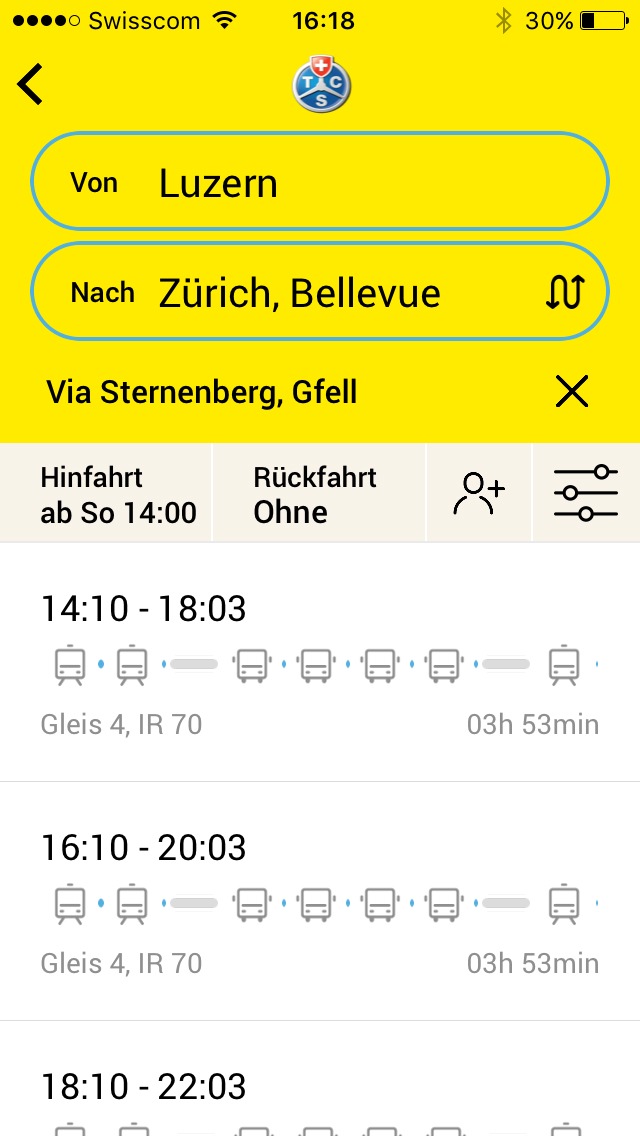 TCS lanciert "Einfach mobil": Mit einer einzigen App öV-Tickets kaufen, Parkplätze reservieren und Taxidienste organisieren