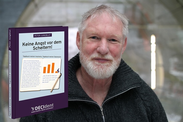Peter Jungblut stellt sein Buch "Keine Angst vor dem Scheitern. Tagebuch meiner Insolvenz, Tagebuch meiner Depression" vor. / Weiterer Text über ots und www.presseportal.de/nr/153410 / Die Verwendung dieses Bildes ist für redaktionelle Zwecke unter Beachtung ggf. genannter Nutzungsbedingungen honorarfrei. Veröffentlichung bitte mit Bildrechte-Hinweis.