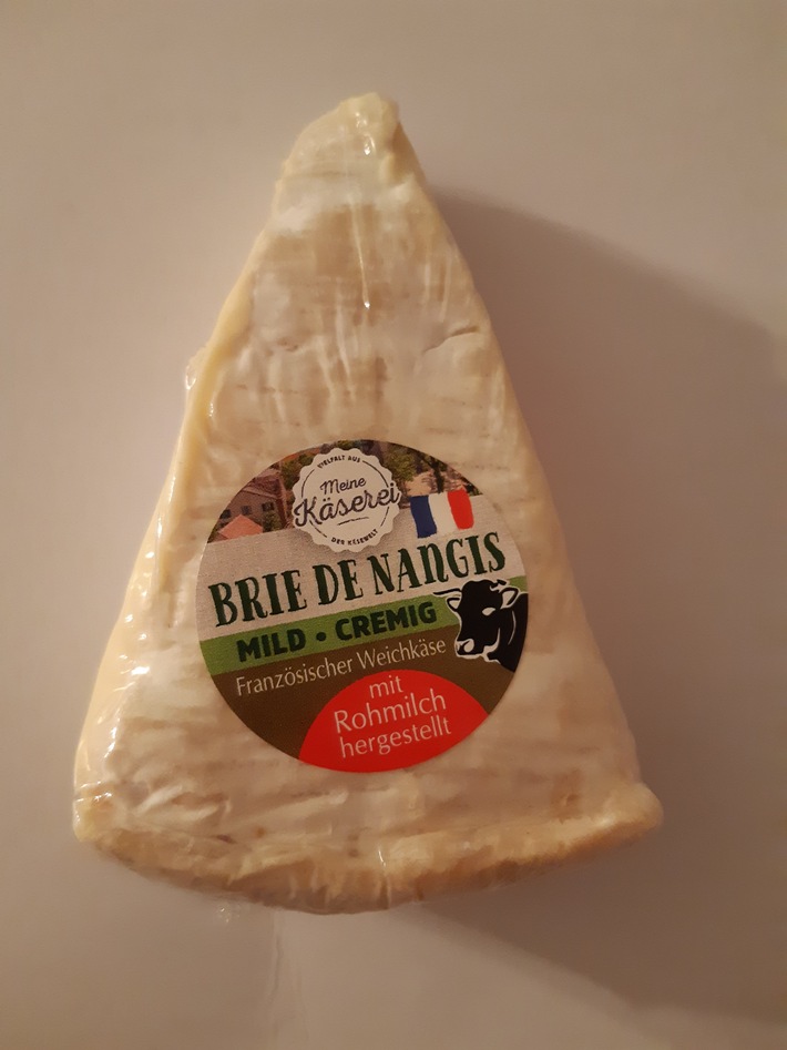Der Lieferant Jermi Käsewerk GmbH informiert über einen Warenrückruf des Produktes &quot;Meine Käserei Brie de Nangis, französischer Weichkäse mit Rohmilch hergestellt, ca. 100 g&quot;