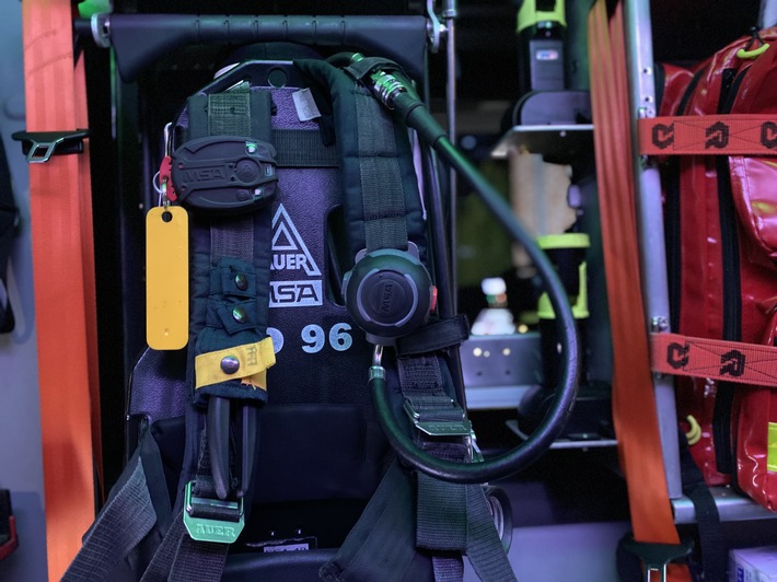 FW Alpen: Rauchentwicklung in einem Keller