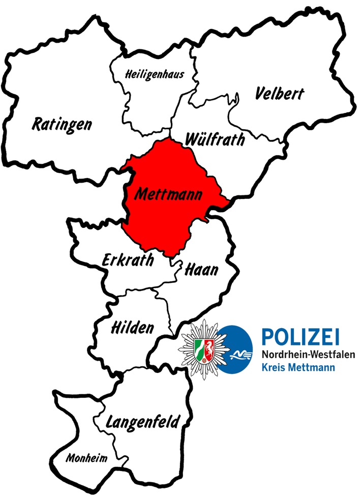 POL-ME: Radfahrer nach Alleinunfall schwer verletzt - Mettmann - 2005132