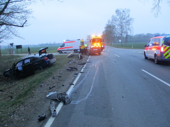 POL-GF: Schwerer Verkehrsunfall bei Meinersen