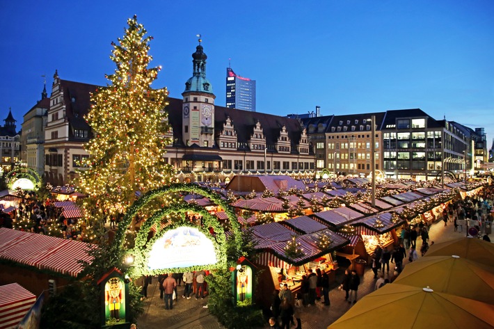 Leipziger Weihnachtsmarkt 2018 lockt mit 300 Ständen und vielen Attraktionen