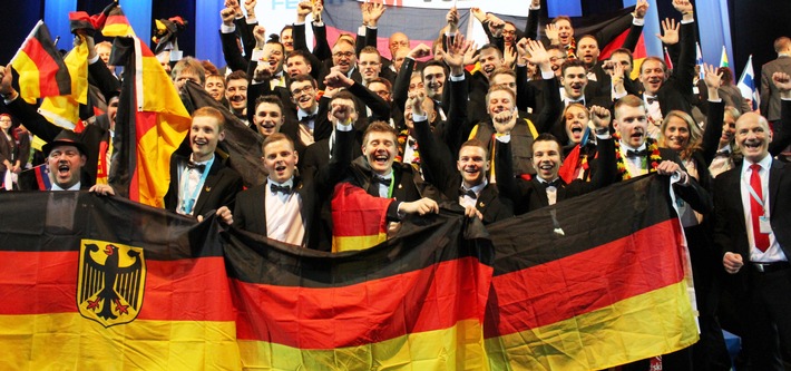 EM der Berufe ist voller Erfolg: Deutsche Nationalmannschaft holt stolze 21 Auszeichnungen