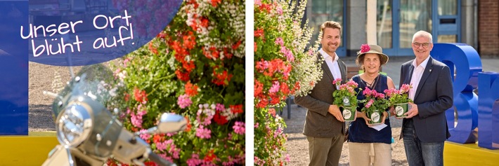 Über 40 hochwertige Bewerbungen für blühende Ortszentren: Pelargonium for Europe wählt drei Pilotkommunen in Nordrhein-Westfalen aus
