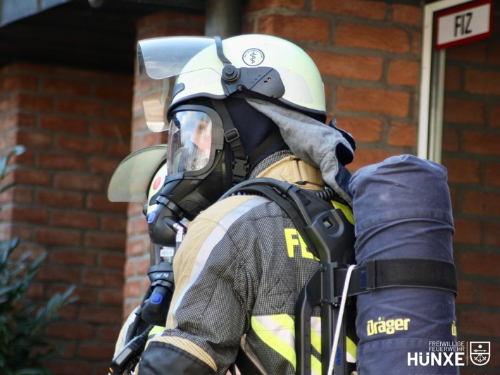 FW Hünxe: Ausgelöster Rauchmelder in einem Wohnwagen