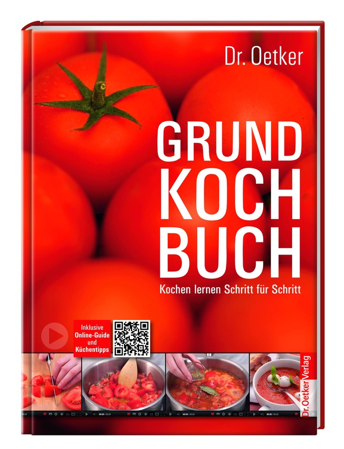 Gedruckt + Digital = Grundkochbuch multimedial / Kochen lernen mit dem neuen und multimedialen Standardwerk "Dr. Oetker Grundkochbuch" (BILD)