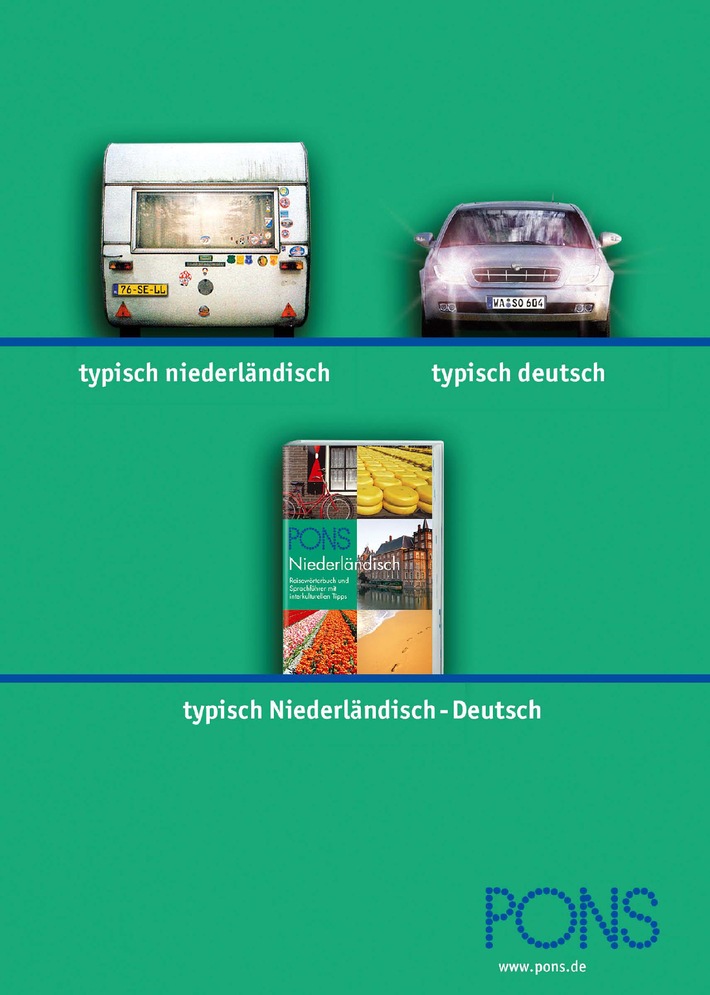 Typisch Niederländisch vs. Typisch Deutsch - die Anzeige zum Hollandspiel von PONS