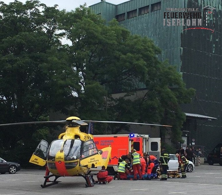 FW-MK: Rettungshubschraubereinsatz