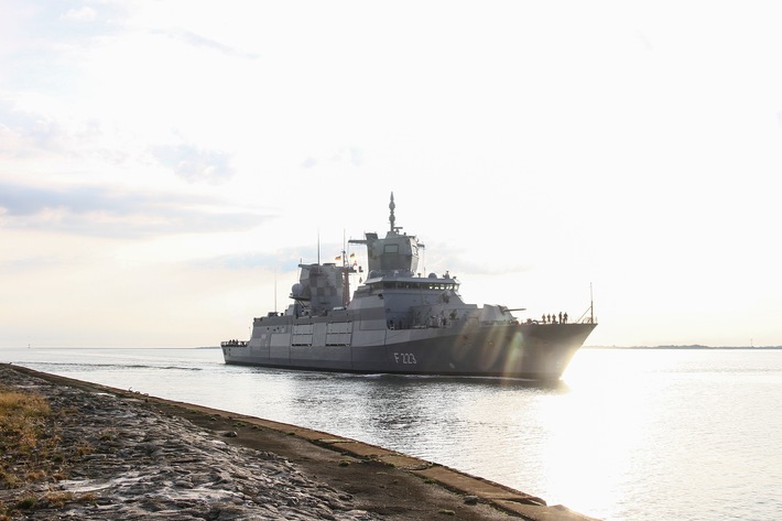 Modernisierung schreitet voran! Fregatte &quot;Nordrhein-Westfalen&quot; jetzt Teil der Flotte