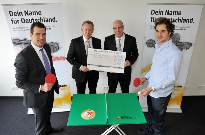 Kerner und Gutfried unterstützen Deutsche Sporthilfe (mit Bild)