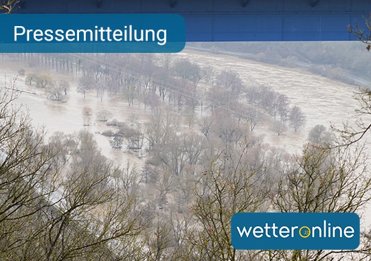 WetterOnline: Hochwasserlage verschärft sich